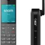 Snom HM201 Ασύρματο Τηλέφωνο IP Μαύρο