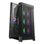 Cougar Duoface Pro RGB Gaming Midi Tower Κουτί Υπολογιστή με Πλαϊνό Παράθυρο Μαύρο