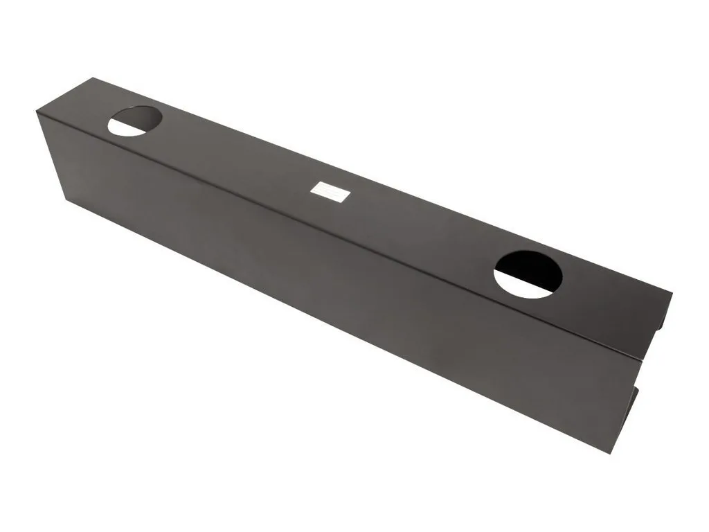 20250725112159_637b983a.jpeg Value Cable Cover Organizer (Under Desk Mount) Steel Black 17.99.1315 - Image 1
