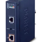 Planet Technology Industrial Single-Port Multi-Gigabit 802.3bt PoE++ Injector (95 Watts, -40~75 degrees C, 12~48V DC)