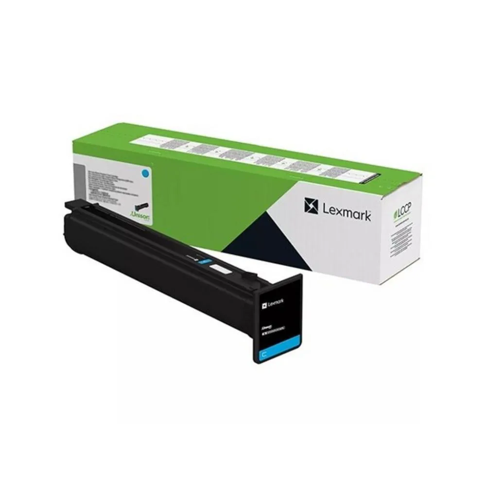 Lexmark 77L20C0 Γνήσιο Toner Laser Εκτυπωτή Κυανό Return Program 12000 Σελίδων - Image 1