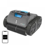 Wybot C1 Max Ασύρματη Σκούπα Ρομπότ 65W Πυθμένα / Τοιχωμάτων / Ισάλου Γραμμής για Πισίνες 200m²