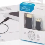 Digitus Cable HDMI male - mini HDMI male 2m Μαύρο DB-330121-020-S