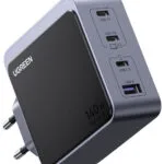 Ugreen Φορτιστής Χωρίς Καλώδιο GaN με Θύρα USB-A και 3 Θύρες USB-C 140W Power Delivery Γκρι (X570)