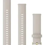 Garmin Λουράκι Σιλικόνης Light Sand with Light Gold Hardware (Universal 18mm) 010-12932-0D