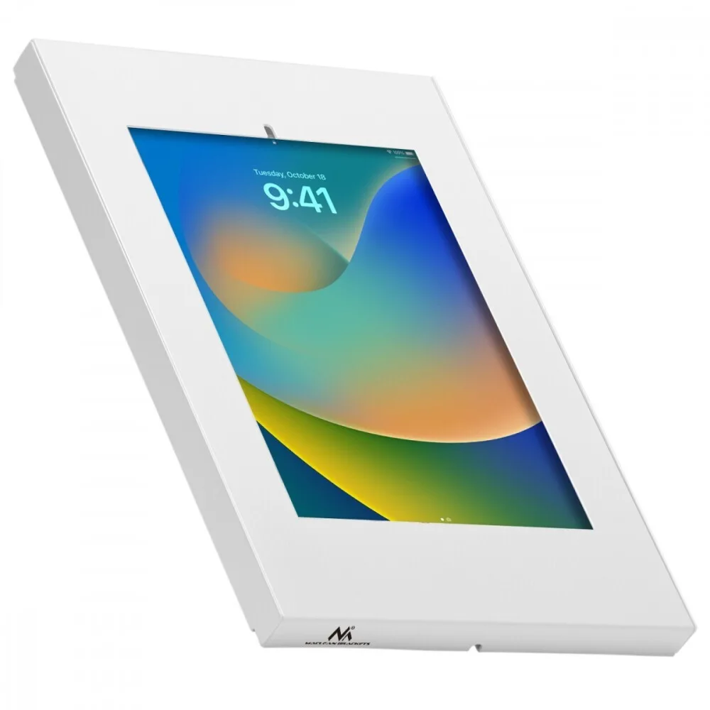 Maclean Energy Advertising Holder, Wall Mounted With Lock, 9.7"-11", Ipad/ipad Air/ipad Pro, Samsung Galaxy Tab A/tab A7/tab S6 για Tablet - Image 1