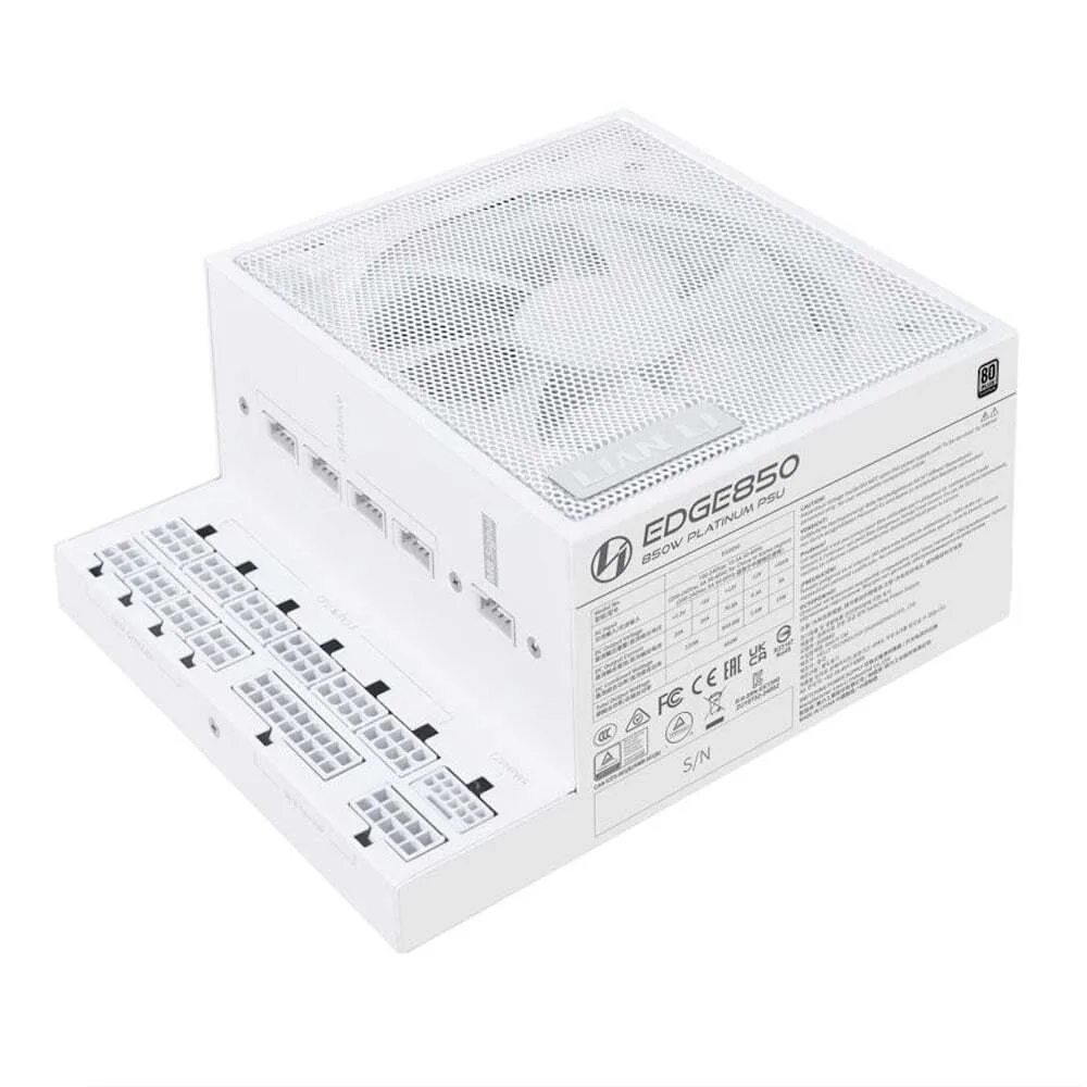 20250805175136_lian_li_edge850_850w_leyko_trofodotiko_ypologisti_full_modular_80_plus_platinum.jpeg Lian Li EDGE850 850W Λευκό Τροφοδοτικό Υπολογιστή Full Modular 80 Plus Platinum - Image 1