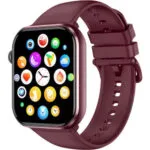 BlackView R60 Aluminium 47mm Smartwatch με Παλμογράφο (Wine Red)