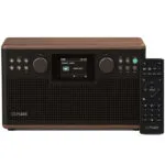Pure Ηχοσύστημα 1.0 CLASSIC H6 Mini 255049 με Digital Media Player και Bluetooth Coffee Brown/Walnut