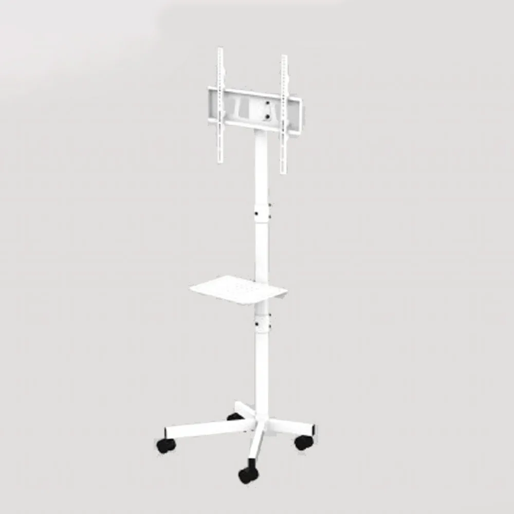 Gembird TVS-55T-03-W Βάση Τηλεόρασης Δαπέδου έως 55" Λευκό - Image 1