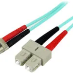 StarTech Καλώδιο Οπτικής Ίνας 1m Τιρκουάζ 65030827188