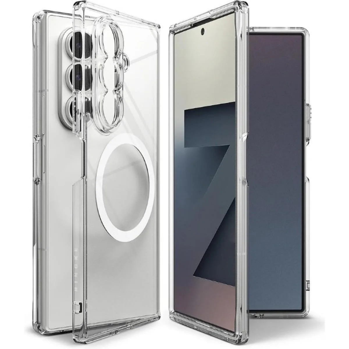 Ringke Fusion Magnetic Back Cover Πλαστικό Διάφανο (Galaxy Z Fold7) - Image 1