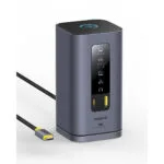 Baseus Spacemate 11in1 (Mac) USB-C Docking Station με HDMI/DisplayPort 4K PD Ethernet και σύνδεση 4 Οθονών Γκρι