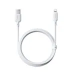 Baseus Silky Series USB-A to Lightning Cable 20W Λευκό 1m P10377702213-00