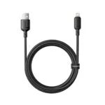 Baseus Silky Series USB-A to Lightning Cable 12W Μαύρο 2m P10377702113-01