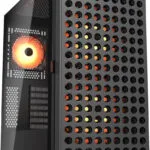 Cougar Airface Eco RGB Gaming Midi Tower Κουτί Υπολογιστή με Πλαϊνό Παράθυρο Μαύρο