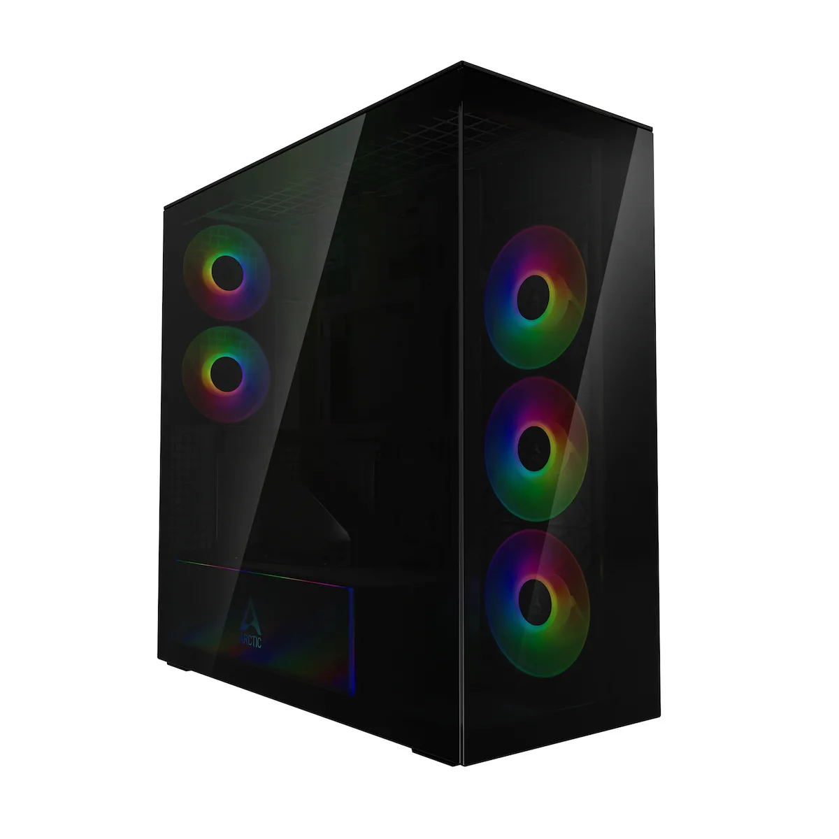 Arctic Xtender VG Gaming Midi Tower Κουτί Υπολογιστή με Πλαϊνό Παράθυρο Μαύρο - Image 1