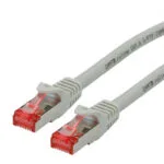 Roline S/FTP Cat.6 (Gigabit) Καλώδιο Δικτύου Ethernet 2m Γκρι 21.15.2602-100