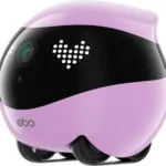 Enabot EBO Air 2 IP Companion Robot Κάμερα Wi-Fi Full HD+ 4MP Μπαταρίας με Αμφίδρομη Επικοινωνία Ροζ