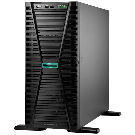HP ProLiant ML110 Gen11 (Xeon Silver 4514Y/64GB DDR4/480GB SSD + 480GB SSD/MR408i‑o, 8x Hot-Plug SFF/No OS) - Image 1