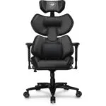 Cougar Terminator Elite Καρέκλα Gaming Δερματίνης με Ρυθμιζόμενα Μπράτσα Μαύρη
