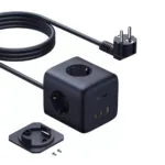 Baseus Πολύπριζο 3 Θέσεων με USB-A, USB-C και Καλώδιο 1.5m E00082100123-00