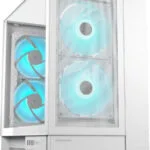 Cougar OmnyX Gaming Midi Tower Κουτί Υπολογιστή με ARGB Φωτισμό Λευκό