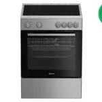 Indesit I6V8KMX Κουζίνα 66lt με Κεραμικές Εστίες Π60εκ. Inox