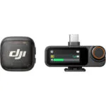 DJI Mic 3 (1 TX + 1 RX) Ασύρματο Δυναμικό Μικρόφωνο Πέτου, Ζώνης Δημοσιογραφικό