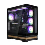 Zalman P40 Namu Gaming Midi Tower Κουτί Υπολογιστή με Πλαϊνό Παράθυρο Μαύρο