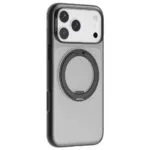 Torras Ostand R Back Cover Σιλικόνης Μαύρο (iPhone 17 Pro)