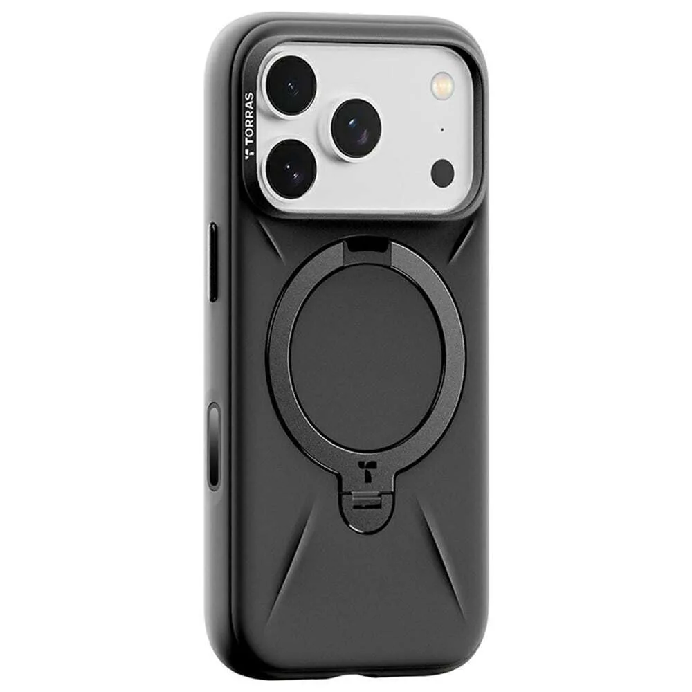 Torras QPRO Silicone Series Back Cover Σιλικόνης Μαύρο (iPhone 17 Pro Max) - Image 1