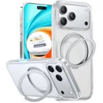 Torras Ostand Pro Back Cover Σιλικόνης Διάφανο (iPhone 17 Pro)