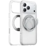 Torras Ostand R Back Cover Σιλικόνης Διάφανο (iPhone 17 Pro)