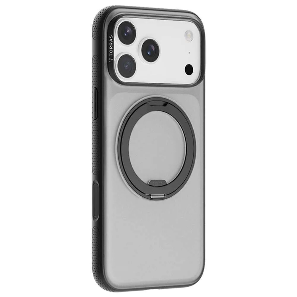 20250901124711_torras_ostand_r_back_cover_mayro_iphone_17_pro_max.jpeg Torras Ostand R Back Cover Σιλικόνης Μαύρο (iPhone 17 Pro Max) - Image 1