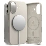 Ringke Magnetic Back Cover Σιλικόνης Γκρι (iPhone 17)