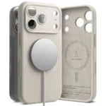 Ringke Back Cover Σιλικόνης Γκρι (iPhone 17 Pro)