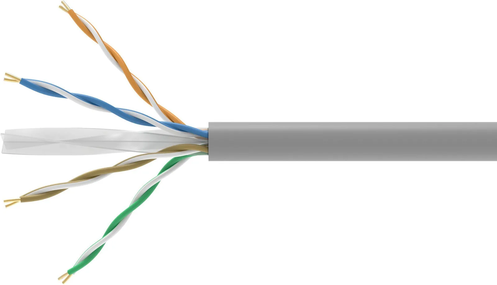 Equip U/UTP Cat.6a (Gigabit) Καλώδιο Δικτύου Ethernet χωρίς ακροδέκτες 305m Γκρι 404537 - Image 1