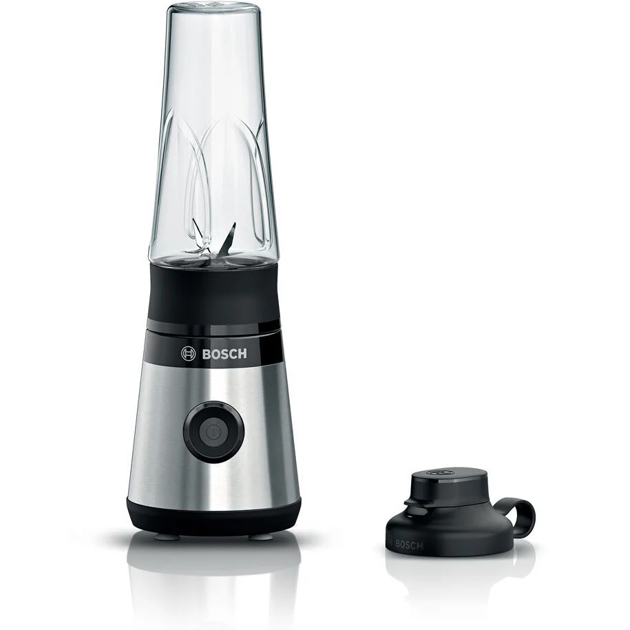 20250903103419_bosch_mplenter_gia_smoothies_0_6lt_450w_inox_mmb2111m.jpeg Bosch Serie 2 Μπλέντερ με Κανάτα Tritan 600 ml 450W Inox - Image 1