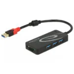 DeLock Hub 3 Θυρών USB 3.1 με σύνδεση USB-A 62899