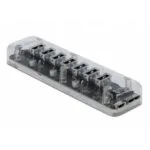 DeLock Hub 7 Θυρών USB 3.0 με σύνδεση USB-A Γκρι 64088