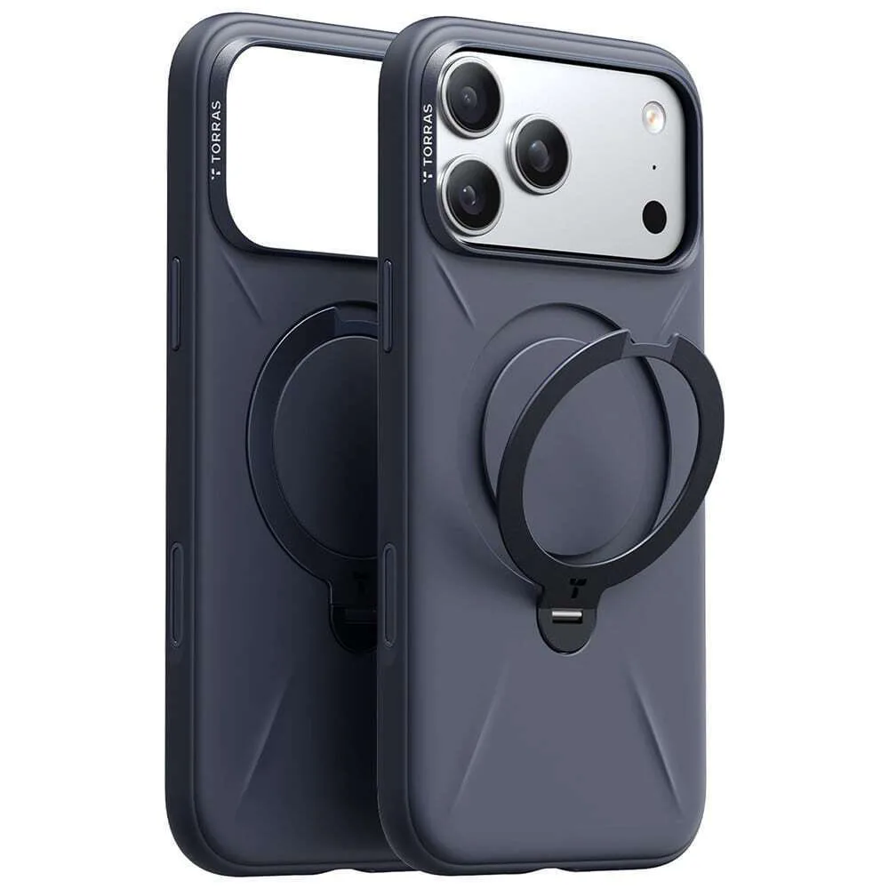 20250908110826_torras_qpro_back_cover_silikonis_navy_mple_iphone_17_pro.jpeg Torras QPRO Back Cover Σιλικόνης Navy Μπλε (iPhone 17 Pro) - Image 1