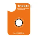 Torras Προστασία Κάμερας Tempered Glass Μαύρο για το iPhone 17 Air