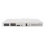 MikroTik CRS418-8P-8G-2S+RM Managed L2 PoE+ Switch με 16 Θύρες Gigabit (1Gbps) Ethernet και 2 SFP Θύρες