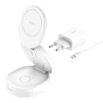 Belkin Ασύρματος Φορτιστής Qi2 15W Λευκός (Boost Charge)