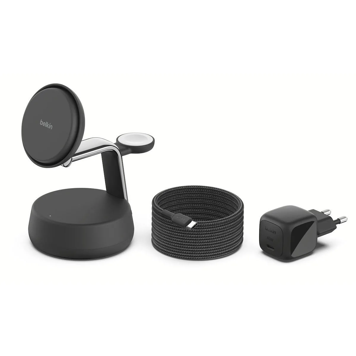 20250908142317_belkin_asyrmatos_fortistis_qi2_25w_mayros_ultracharge_pro.jpeg Belkin Ασύρματος Φορτιστής Qi2 25W Μαύρος (UltraCharge Pro) - Image 1