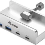 Equip Hub 6 Θυρών USB 3.2 με σύνδεση USB-C Ασημί 128967