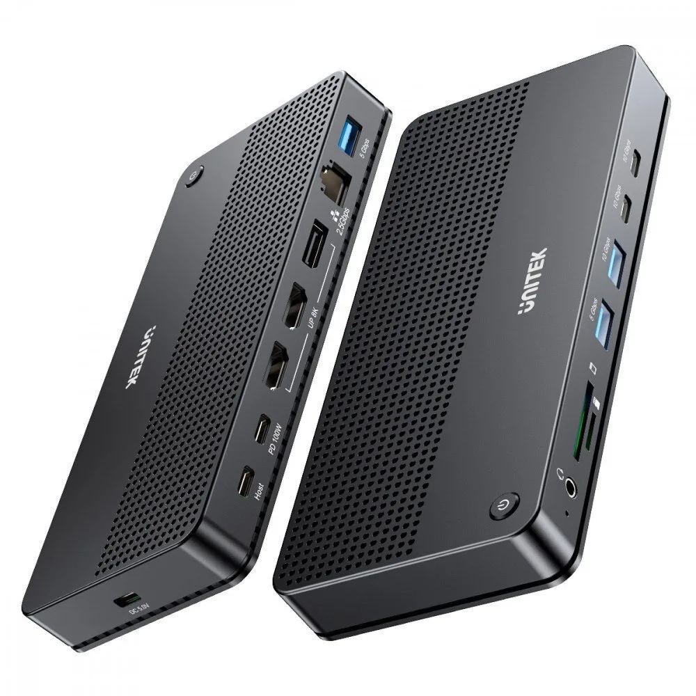 20250909154128_unitek_usb_c_docking_station_me_hdmi_displayport_4k_pd_ethernet_d1104a01.jpeg Unitek USB-C Docking Station με HDMI/DisplayPort 4K PD Ethernet (D1104A01) - Image 1