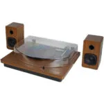 Technaxx TX-188 Πικάπ με Προενίσχυση και Ενσωματωμένα Ηχεία Καφέ