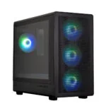 Zalman M5 Gaming Mini Tower Κουτί Υπολογιστή με Πλαϊνό Παράθυρο και ARGB Φωτισμό Μαύρο
